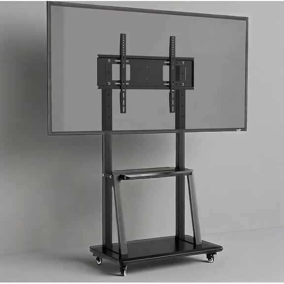 JYXOIHUB Convertible Smart Board Mount | Adjusts to 32-70 Inch, Detachable Tray, Weight-Balanced Stability