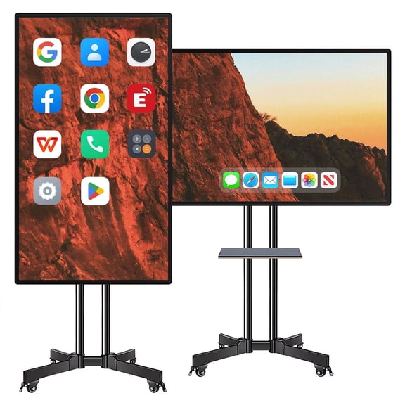 JYXOIHUB Interactive Smart Board 49" 2K, Multi-Touch Whiteboard Calendar Wireless Casting and Dual System Smart Board for Classroom, Office and Advertising(Include Wall Mount)