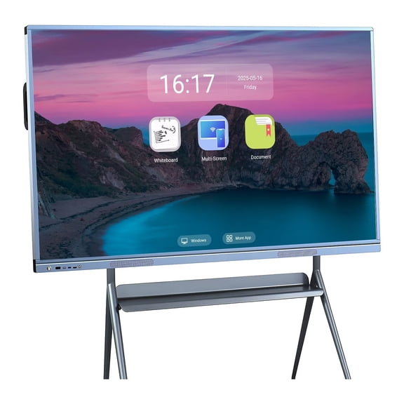 JYXOIHUB Interactive Smart Board 55", 4K Whiteboard, IR Touch, Meeting Room