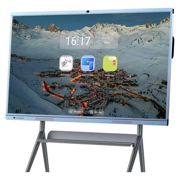 JYXOIHUB Interactive Whiteboard 65''Screen Mirroring Reverse Control IR Touch Wireless 5G/WiFi Connectivity for Digital Signage, Classrooms & Conferences