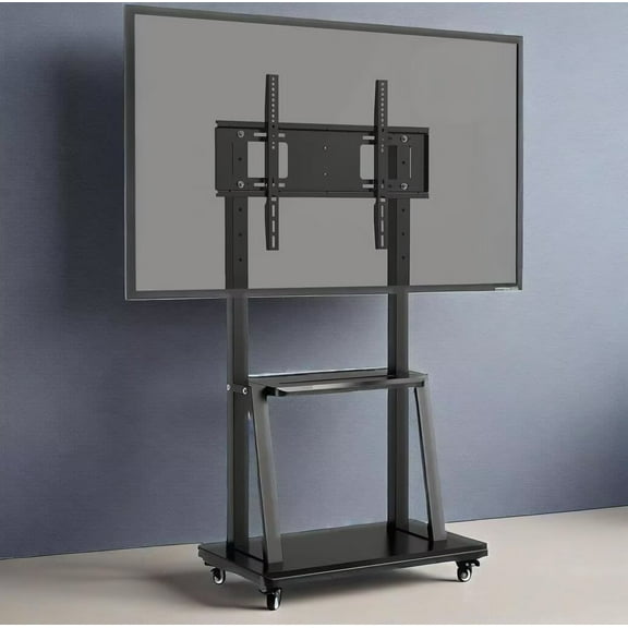 JYXOIHUB Interactive Whiteboard Stand Pro | 40-86 Inch, Shock-Absorbing Wheels, Gunmetal FinishDesign for Classroom Home Office