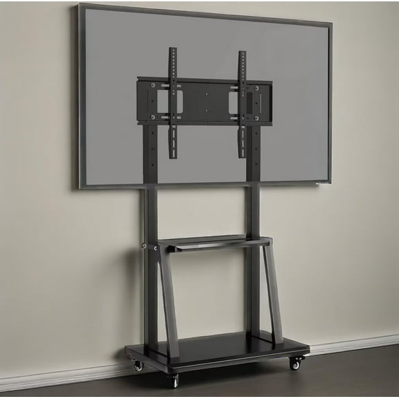 JYXOIHUB Mobile TV Stand Universal Rolling TV Cart Fits for 32-70" Displays up to 176 Lbs for Living Room And Office