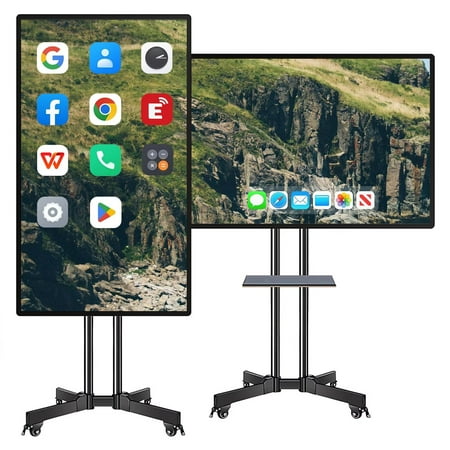 JYXOIHUB Smart Board 49" 2K UHD, Interactive Touch Screen Whiteboard Calendar, Dual OS and Wireless Casting Interactive Whiteboard for Classroom, Office and Advertising(Include Wall Mount)