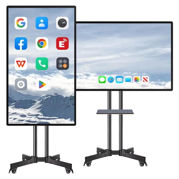 JYXOIHUB Smart Board, 49" 2K UHD Touch Screen Digital Dual OS Whiteboard for Teaching, Presentations and Advertising(Include Wall Mount)