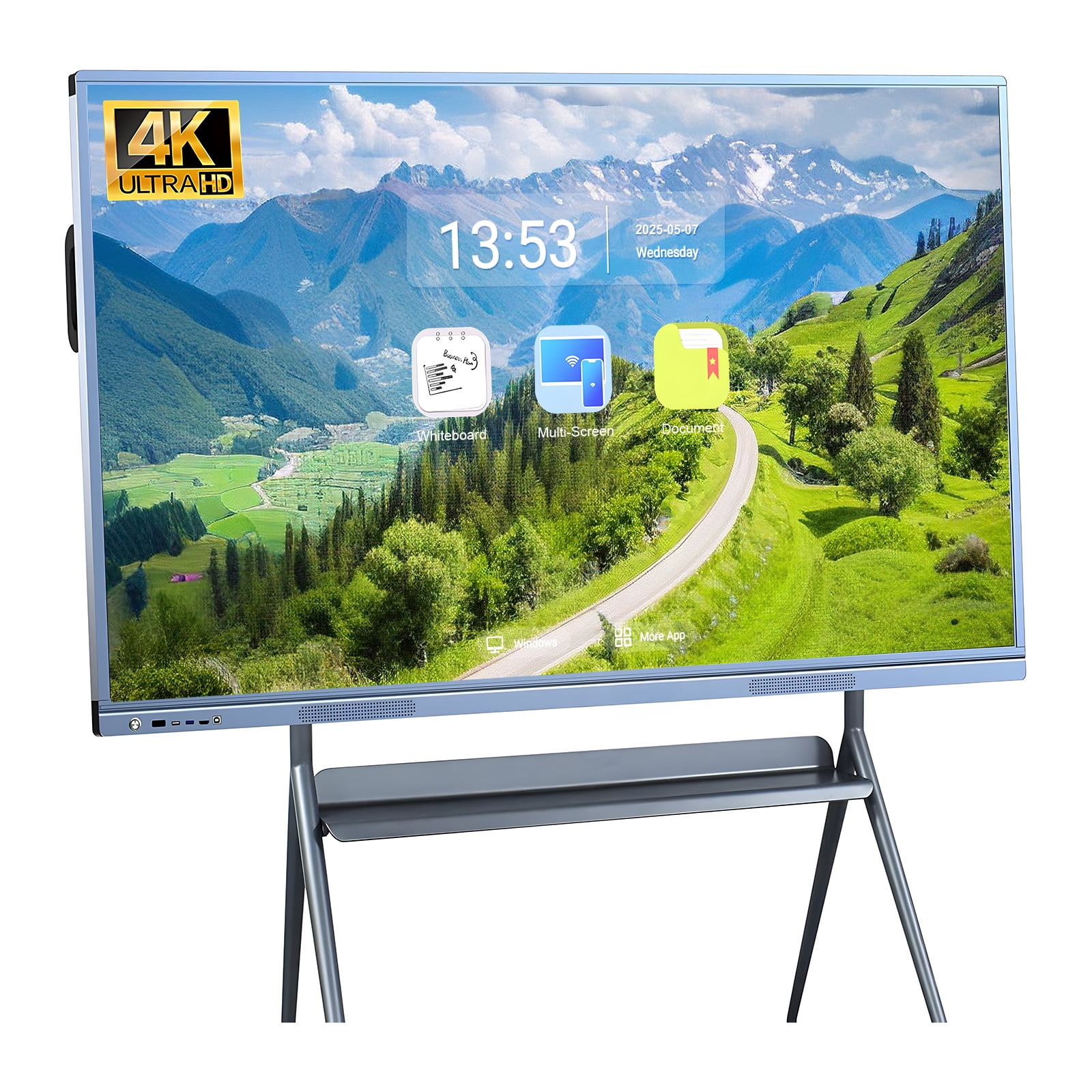 JYXOIHUB Smart Board, 55 Inch 4K (2160P) Interactive Whiteboard, Touch ...
