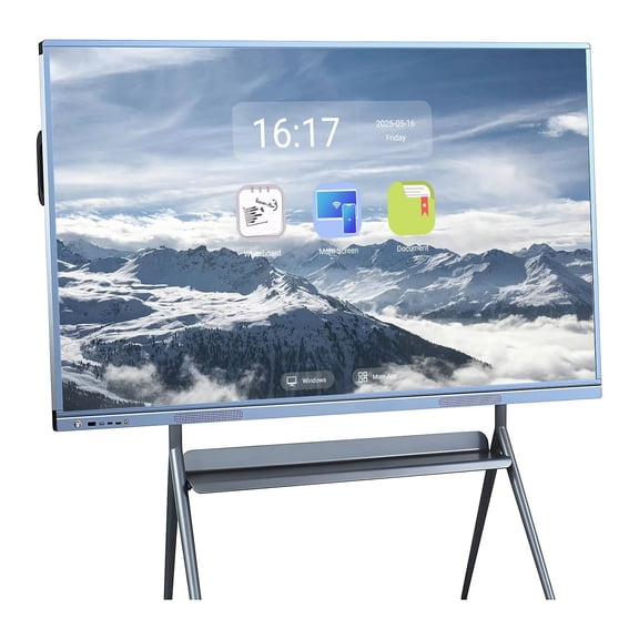 JYXOIHUB Smart Board 55 Inch, Revolutionize Your Space! Touch Screen All-in-One Computer Interactive Whiteboard with Dual System & Cloud Sharing For Education & Office(Include Wall Mount)