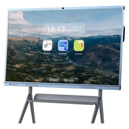 JYXOIHUB Smart Board 65" 4K Touch Interactive Electronic Whiteboard Wireless Windows & Android for Professional Meetings(Include Wall Mount)