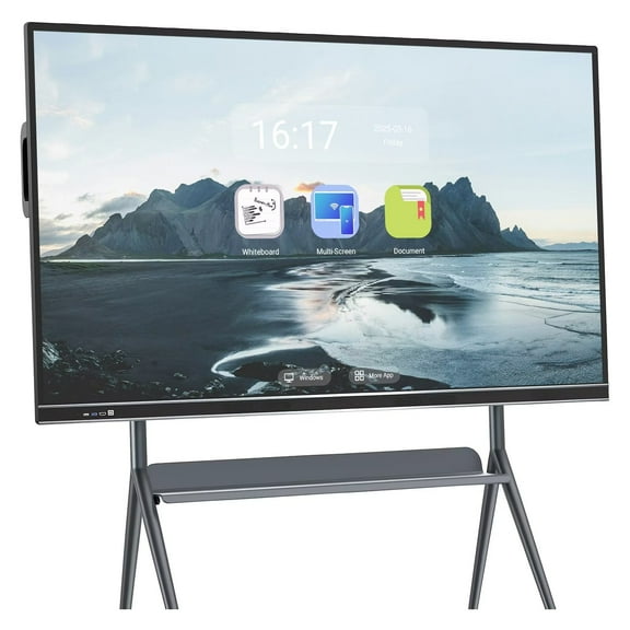 JYXOIHUB Smart Board 86" 4K UHD Touchscreen, Dual OS, OPS Expandable