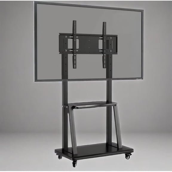 JYXOIHUB Smart Board Caster Set | Universal 40-86 Inch, Self-Leveling BaseDesign for Classroom Home Office