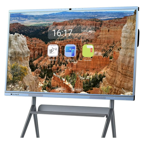 JYXOIHUB Smart Board Conference Touch Interactive Wireless Board 65" 4K Touch Screen Zoom & Teams Integration for Classroom Office(Include Wall Mount)