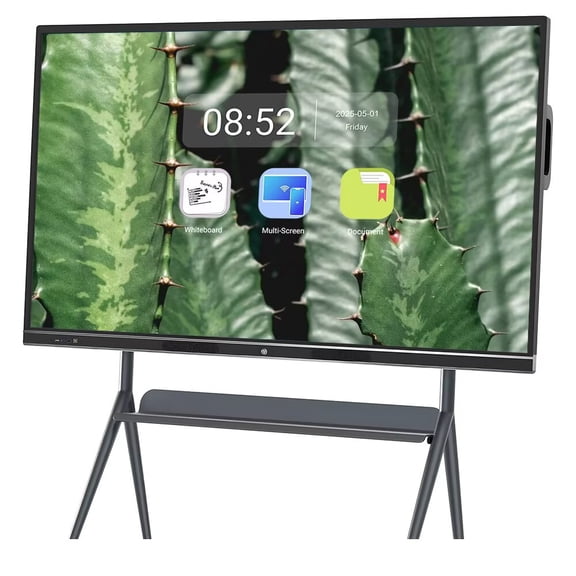 JYXOIHUB Smart Board Conference Touch Interactive Wireless Board 86" 4K Touch Screen Zoom & Teams Integration for Classroom Office(Include Wall Mount)