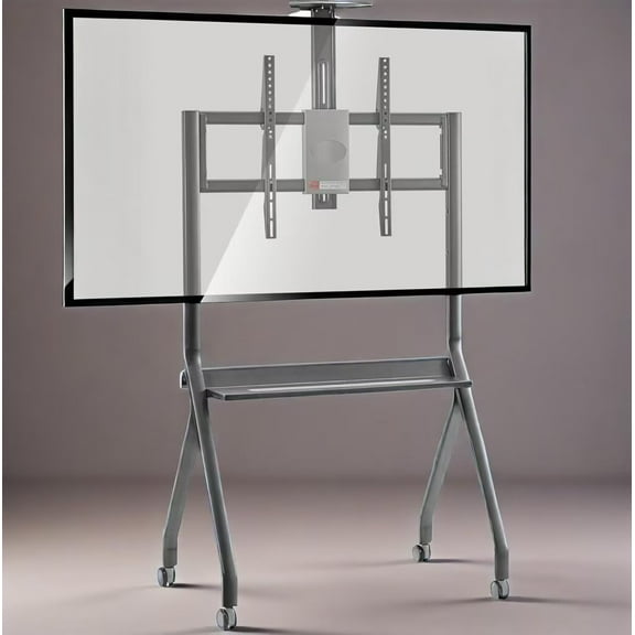 JYXOIHUB Smart Board Mobile Workstation | 42-75 Inch, Built-In Cable ManagementDesign for Classroom Home Office