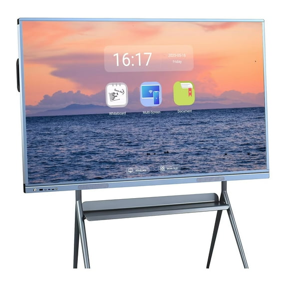 JYXOIHUB Smart Boards 55inch Screen Mirroring Reverse Control IR Touch Wireless 5G/WiFi Connectivity for Digital Signage, Classrooms & Conferences