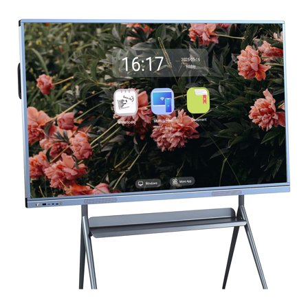 JYXOIHUB Smart Board 55''Screen Mirroring Reverse Control IR Touch Wireless 5G/WiFi Connectivity for Digital Signage, Classrooms & Conferences