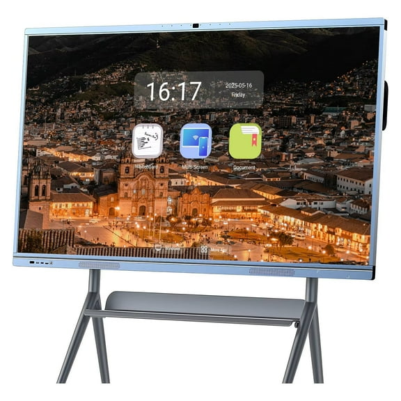 JYXOIHUB Smartboard 65inch Pro Live Streaming Display, Screen Mirroring Reverse Control IR Touch Rotatable 4K Monitor Wireless 5G/WiFi Connectivity for Digital Signage, Classrooms & Conferences