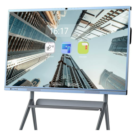 JYXOIHUB Smartboard 65inch Screen Mirroring Reverse Control IR Touch Wireless 5G/WiFi Connectivity for Digital Signage, Classrooms & Conferences