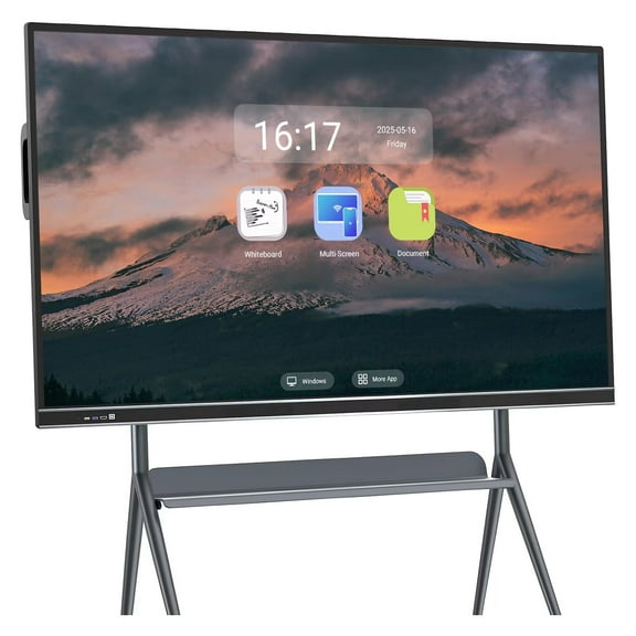 JYXOIHUB Touch Screen Interactive Smartboard, 86 Inch Touch Screen Digital Electronic Calendar All-In-One Smartboard, live streaming 2160P Monitor Digital Signage Displays