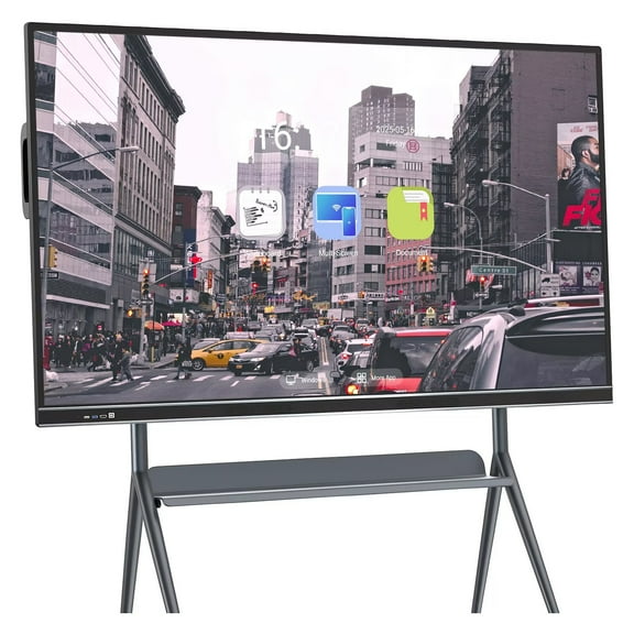 JYXOIHUB Touch Smart TVs, 75 Inch Smart TVs Digital Electronic Whiteboard and multi-touch Screen Board, 4K Uhd Built-In Camera pc monitor Player for Advertisin and Digital Signage Displays