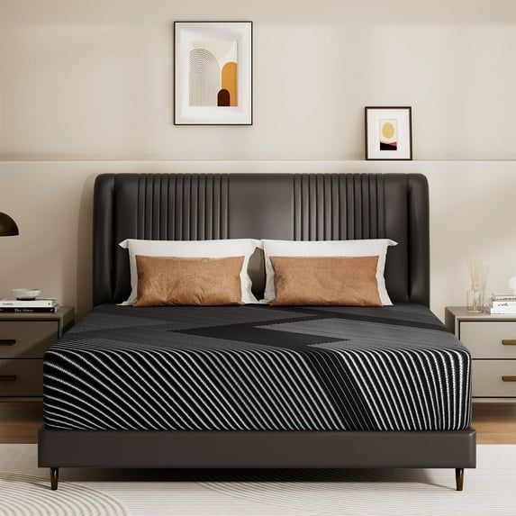 JYYA88BB 12-inch Twin-XL Size Gel Memory Foam Mattress, CertiPUR-US Certified, Bed-in-a-Box