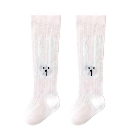 JYYYBF Baby Girls Dress Socks Cute Bunny Elastic over the Knee Socks Newborn Stockings for Toddler Infant Clothing Accessories