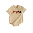 thumbnail image 1 of JYYYBF Baby Summer Romper Newborn Western Cow Head Pattern Short Sleeve Jumpsuit for Toddler Boy Girls Cute Clothes, 1 of 7