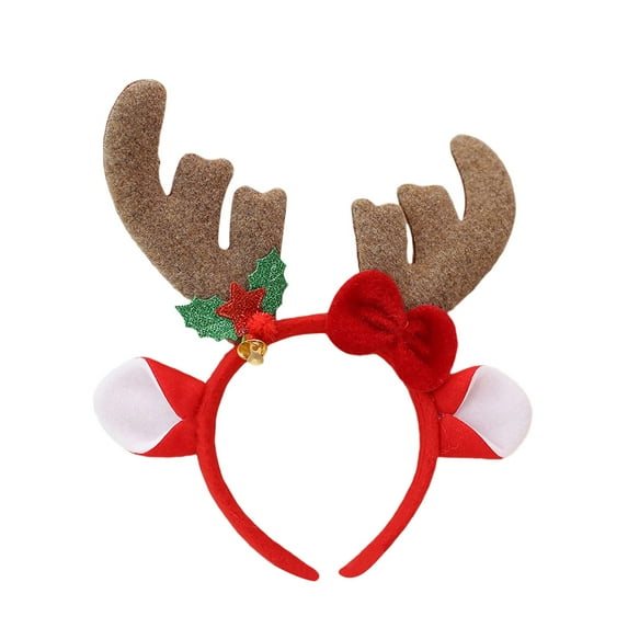 JYYYBF Christmas Hair Clasp, Decorative Deer Headband, Baby Sequined Elegant Princess Personality Kids Gift Accessory