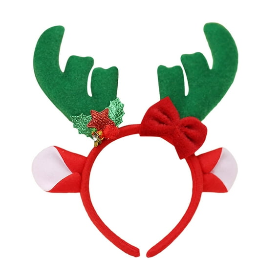 JYYYBF Christmas Hair Clasp, Decorative Deer Headband, Baby Sequined Elegant Princess Personality Kids Gift Accessory