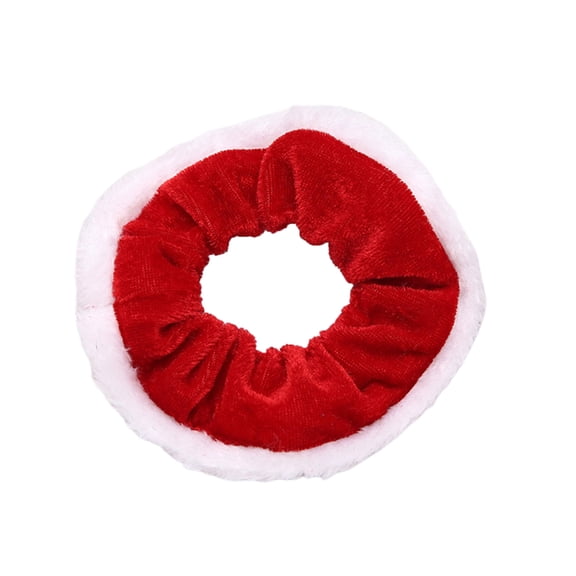 JYYYBF Christmas Hair Ties Cartoon Santa Claus Hair Ties Head Rope Santa Hat Hair Ties Headwear Hair Accessories for Women Girl