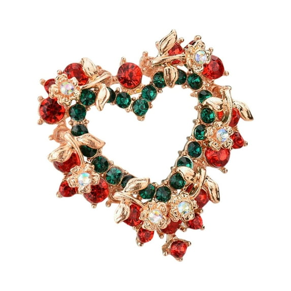 JYYYBF Christmas Pin Fashion Holiday Brooches Decorative Scarf Shawl Pins for Women Men Clothes Bag Jewelry Supplies
