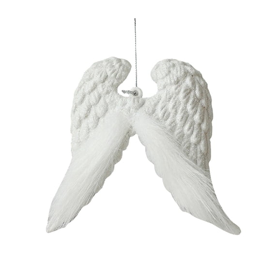 JYYYBF Christmas Tree Hanging Ornament, Elk Wings Snow Shape Hanging Decoration for Christmas