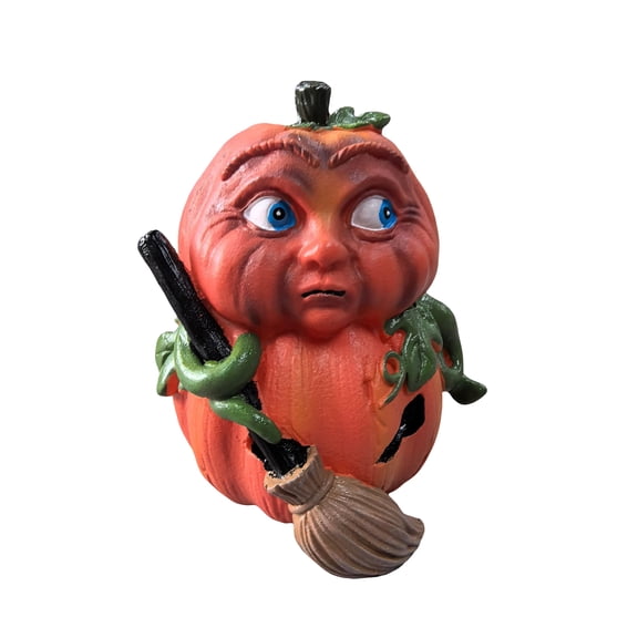 JYYYBF Halloween Decoration, Resin Pumpkin Ornament Desktop Home Office Decor Art Craft Present