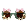 thumbnail image 1 of JYYYBF Kids Girls Sunglasses, Cute Sweet Flowers Bow Bear Funny Sunglasses Summer Outdoor Travel Party Favor, 1 of 6