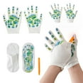 thumbnail image 1 of JYYYBF Reflexology Socks and Gloves Soft Acupressure Socks with English Chart Pain Relief Massage Socks for Men Women, 1 of 2
