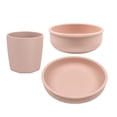 thumbnail image 1 of JYYYBF Silicone Baby Feeding Set Plate and Bowl Cup with Fork Spoon Self Feeding Eating Utensils Weaning Supplies Dinnerware, 1 of 6