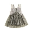 thumbnail image 1 of JYYYBF Toddler Girls Dress Flower Embroidery Butterfly Sleeveless Straps Dress Summer Fashion Casual Princess Dress, 1 of 6