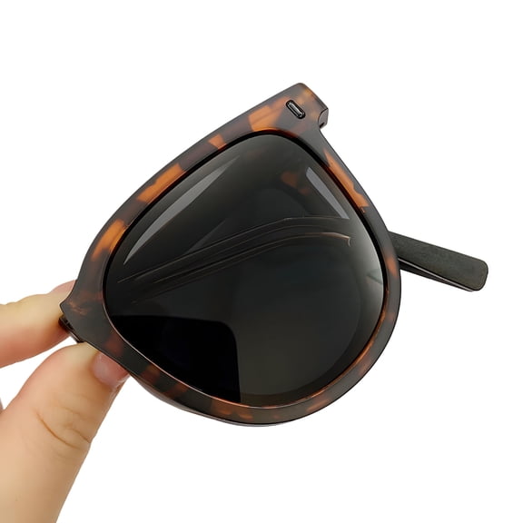 JYYYBF Women Men Folding Sunglasses Lightweight Trendy Driving Sunglasses Sports Sun Glasses for UV Protection Outdoor