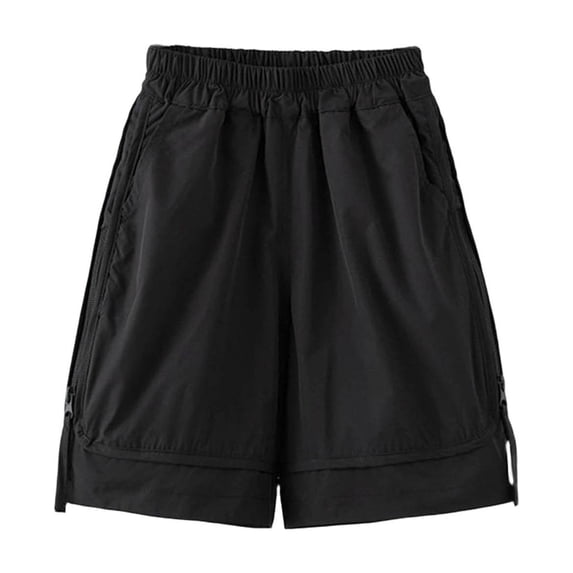 JYnXIANTI Toddler Boys Girls Cargo Shorts Kids Elastic Waist Loose Shorts Children Summer Workout Hiking Shorts 2-15 T