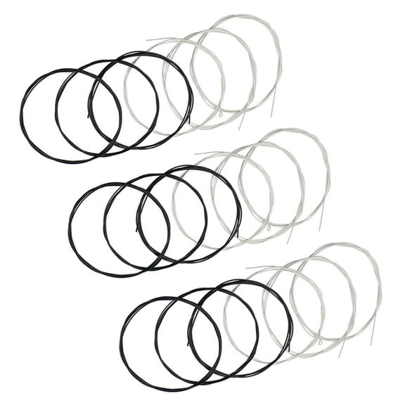 JYsun Black Nylon Classical Guitar Strings 3 full sets