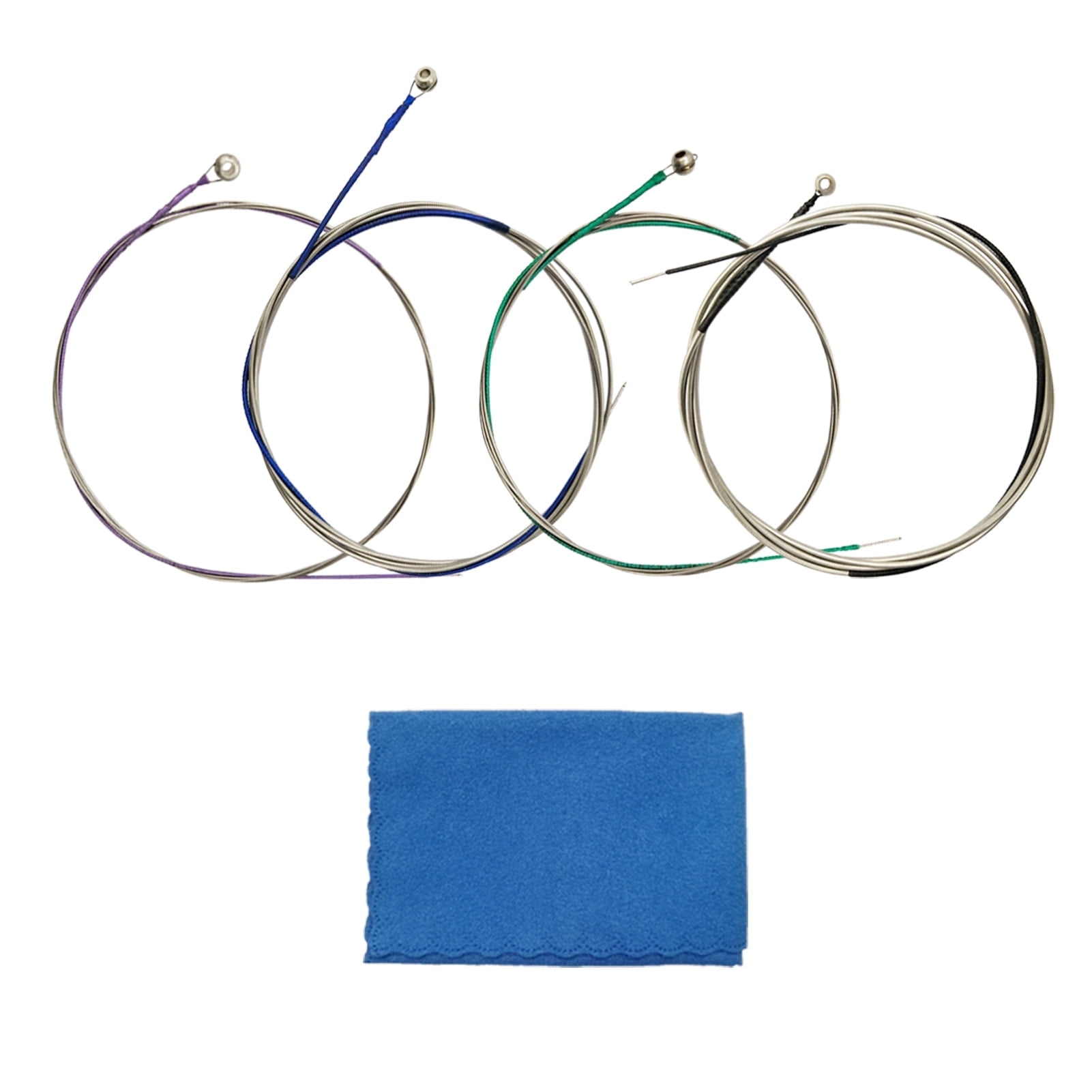 JYsun Cello Strings 1 Full Set A-D-G-C Steel Core Aluminum Magnesium ...