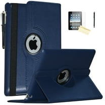 JYtrend Case for 2019 iPad 10.2 inch, for iPad 7th generation, Rotating Stand Smart Magnetic Auto Wake Up/Sleep Cover for Model A2197 A2200 A2198 A2199 MW752LL/A MW782LL/A MW762LL/A (Navy)