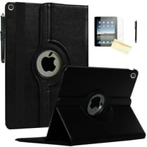 JYtrend Case for 2021 iPad 10.2 inch, for iPad 9th generation, Rotating Stand Smart Magnetic Auto Wake up/Sleep Cover for Model A2602 A2603 A2604 A2605 MK2L3LL/A MK2P3LL/A MK673LL/A MK6A3LL/A (Black)
