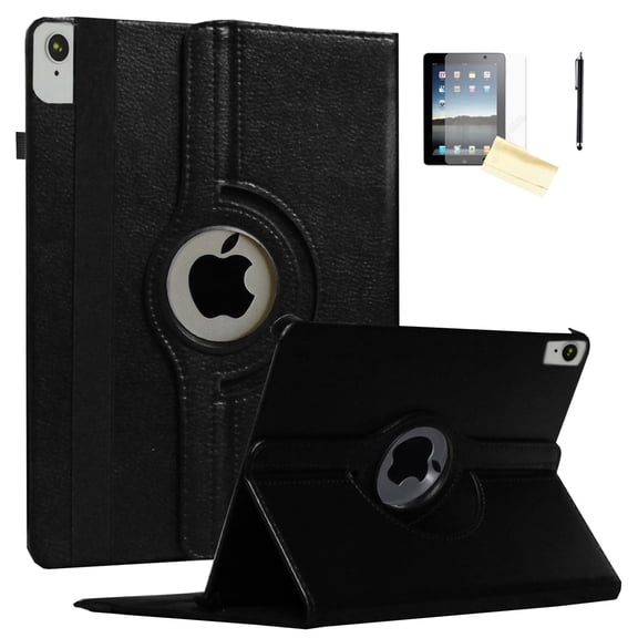 JYtrend Case for iPad Pro M5 11" 2025 / Pro M4 11-Inch 2024, Rotating Stand Smart Cover for A3357 A3361 A3362 A2836 A2837 A3006 (Black)
