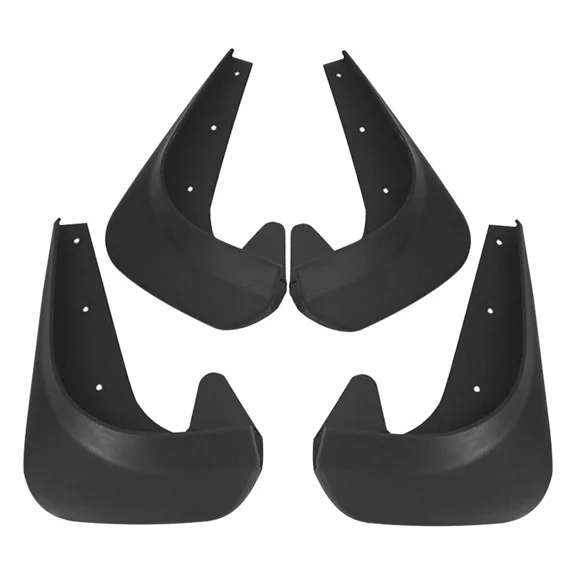 JZ EVA 4Pcs Universal Car Auto Van Mud Flaps Mudflaps Wheel Fender Flares Sludge Mire Splash Guards Cover Front and Rear