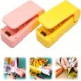 thumbnail image 1 of JZCHUNTOY 2 Pieces Mini Portable Thermal Laminator Machine, Fast Warming No Bubbles Laminating Device for Documents Photos, Suitable for Home Office, Small Business, Craft Projects, 1 of 8