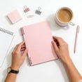 thumbnail image 1 of JZCHUNTOY A5 Lined Loose Leaf Notebook 1 Piece, Refillable Ring Binder Journal, Thick No Bleed Paper, Detachable Page Organizer for Work Note Taking, Meeting Record, Personal Planner Writing, 1 of 6