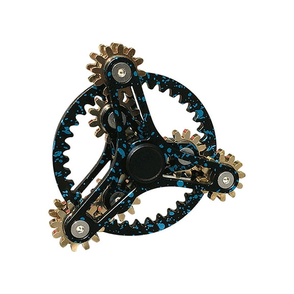 JZCHUNTOY Advanced Bearing Turntable Gear Linkage Fingertip Toy, Manual Rotating Stress - Relief Item