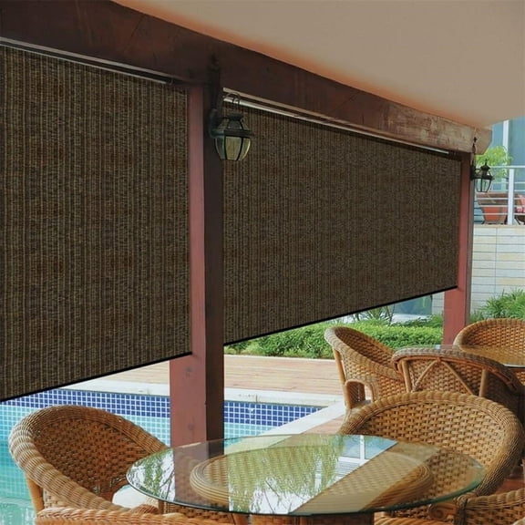 JZCHUNTOY Balcony Privacy Screen Net, UV Resistant Heavy Duty Fence Cover, Breathable Windproof Shade Net, Easy Install for Patio Porch Backyard Outdoor Privacy Protection