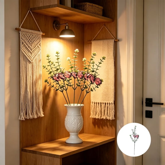 JZCHUNTOY Butterfly Artificial Flower, Lifelike and Beautiful, Perfect for Home Decoration and Gift Giving