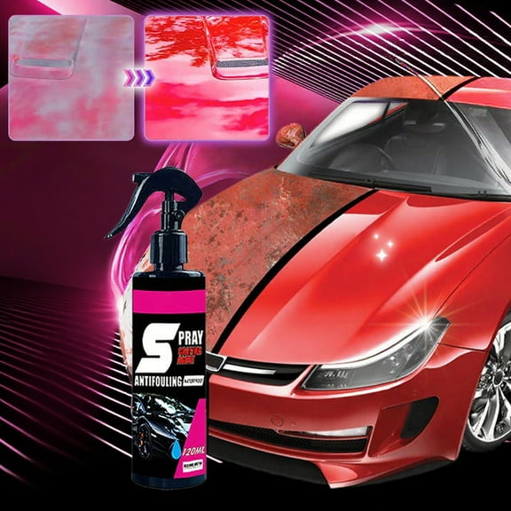 JZCHUNTOY Car Coating Agent, 1 Piece High Protection Paint Coating Spray, Scratch Resistant Hydrophobic Glossy Long Lasting, Auto Paint Care Agent for All Car Paint Types Exterior Surface Protection