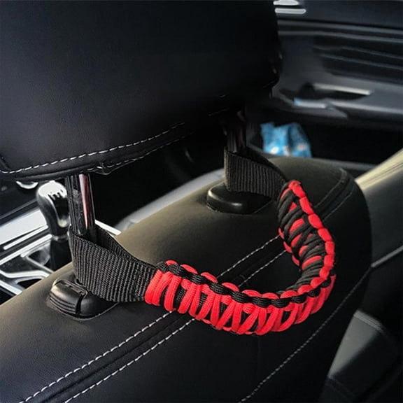 JZCHUNTOY Car Rear Seat Handle 1 Pcs, Universal Safety Assist Pull Bar, Upper Body Support for Getting In and Out of Vehicle, Durable and Sturdy